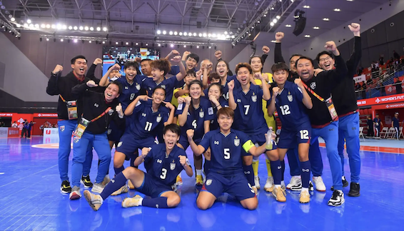 ประวัติศาสตร์ใหม่ แข้งสาวไทย เชือด จีน 3-2 ไปฟุตซอลโลก ครั้งแรกรอชิงดำ